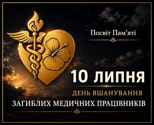 10 липня – День вшанування загиблих медичних працівників